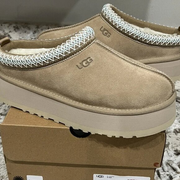 😀😀UGG Tazz Platform Slippers Slides Shoes - Picture 1 of 7